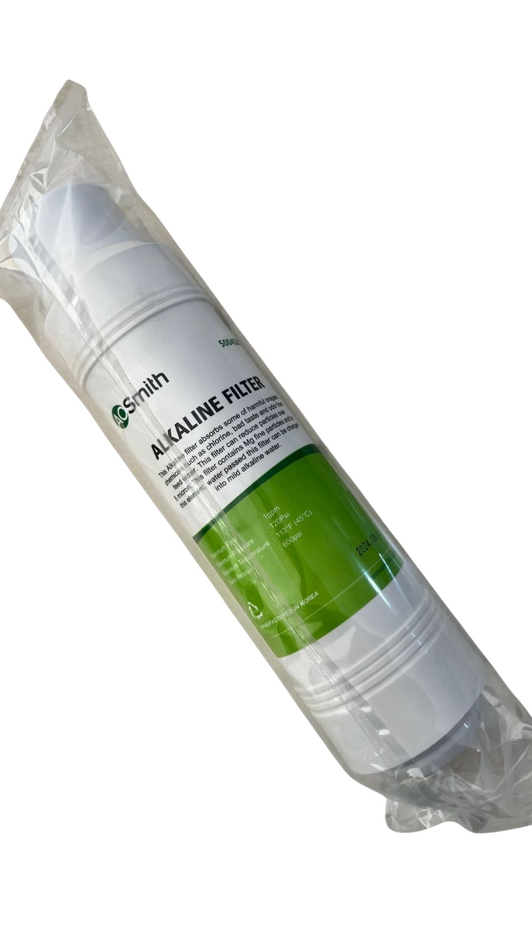 A.O. Smith Frezya Alkali Filtre – Orijinal Inline Alkali Su Arıtma Filtresi